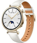  HUAWEI Watch GT 4 41mm (55020BHX) White Leather Strap ()