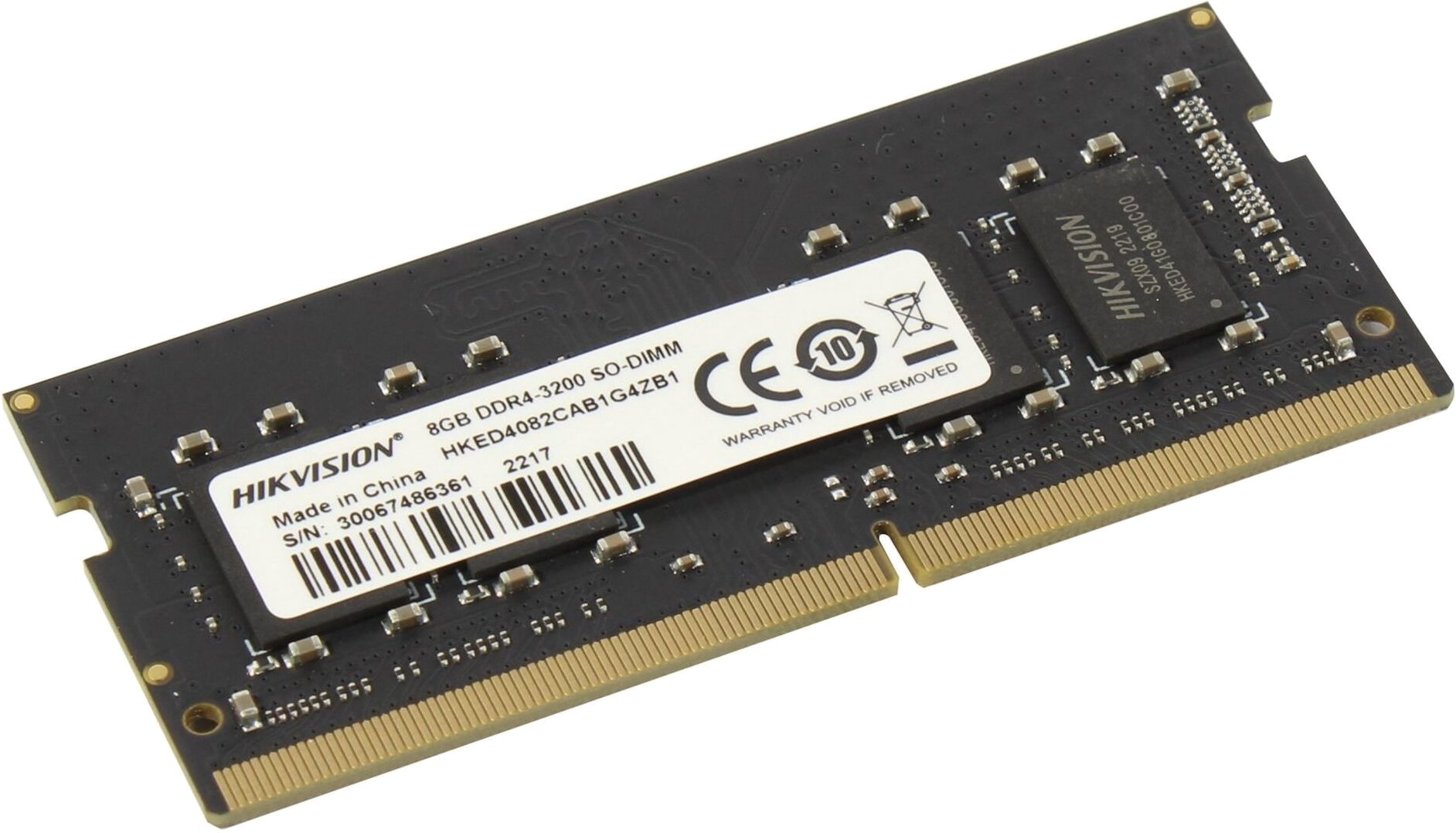  Hikvision 8 DDR4 3200 SODIMM CL22 (HKED4082CAB1G4ZB1/8G) ()