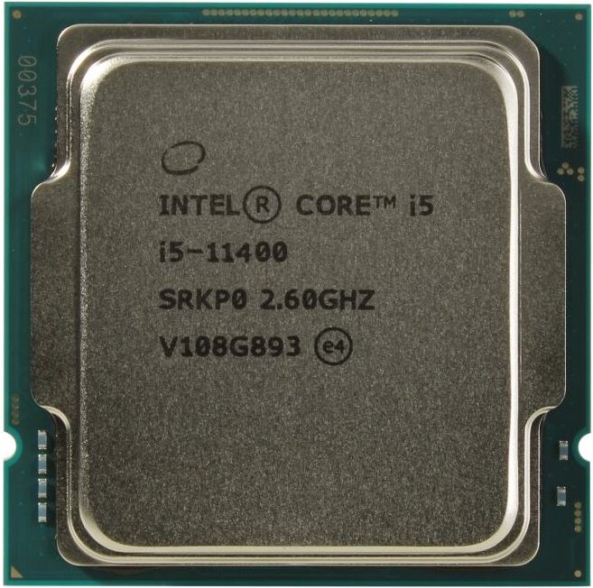  Intel Core i5 11400 LGA 1200 Rocket Lake 2.6GHz, 12Mb, Oem (CM8070804497015) (EAC)