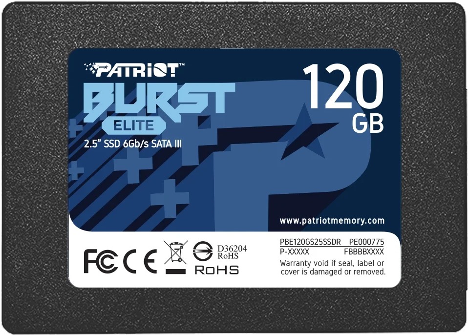  Patriot Memory Burst Elite 120Gb SATA PBE120GS25SSDR ()
