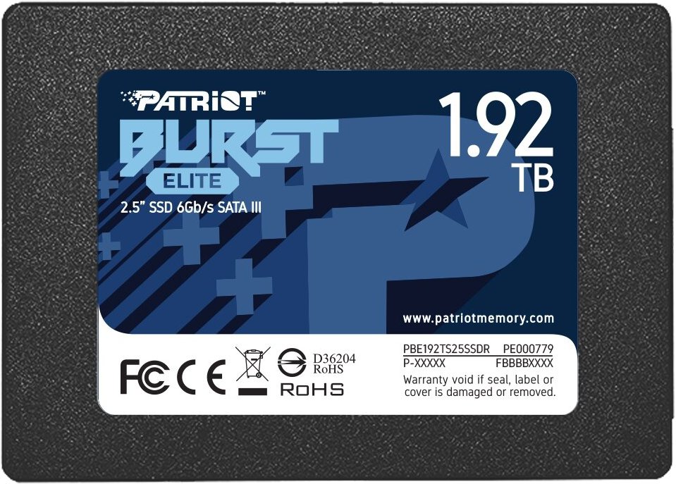  Patriot Memory Burst Elite 1.92Tb SATA (PBE192TS25SSDR) (EAC)